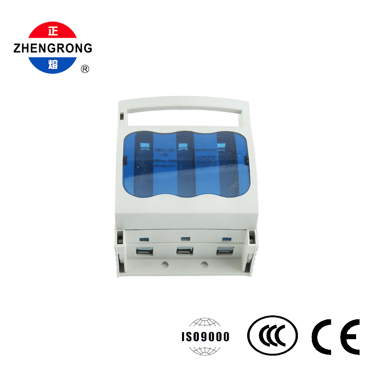 3 Pole Fuse Switch Disconnector 100A 690V DIN ရထား
