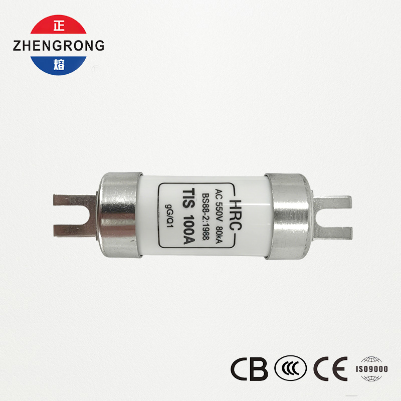 550V 100A ဓားအမျိုးအစား HRC Fuse | BS88-2:1986 | 80kA