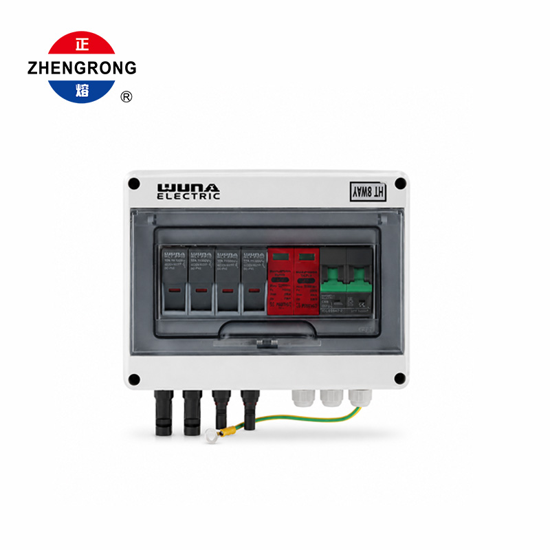 CE လက်မှတ်ရ 2-String PV DC Combiner Box