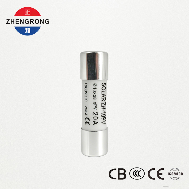Photovoltaics အတွက် စိတ်ကြိုက် 10*38 20A ဆိုလာပြား Fuse လင့်ခ်များကို ပြန်လည်သတ်မှတ်ပါ