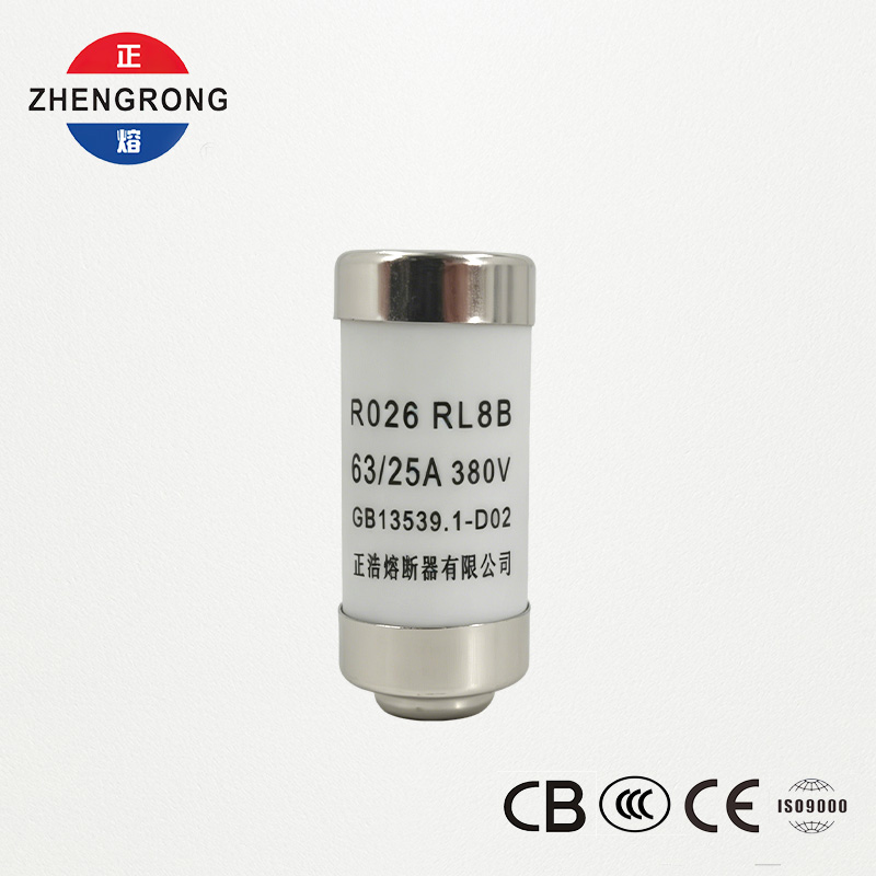 D02 အမျိုးအစား RL8B R026 Fuse 25A/63A 380V