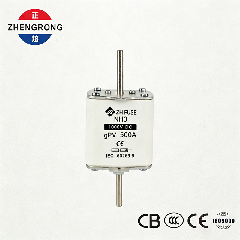 ဆိုလာ PV စနစ်များအတွက် NH3 1000V DC 500A gPV Fuse