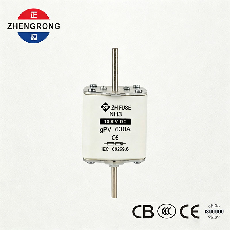 ဆိုလာ PV စနစ်များအတွက် NH3 1000V DC 630A gPV Fuse