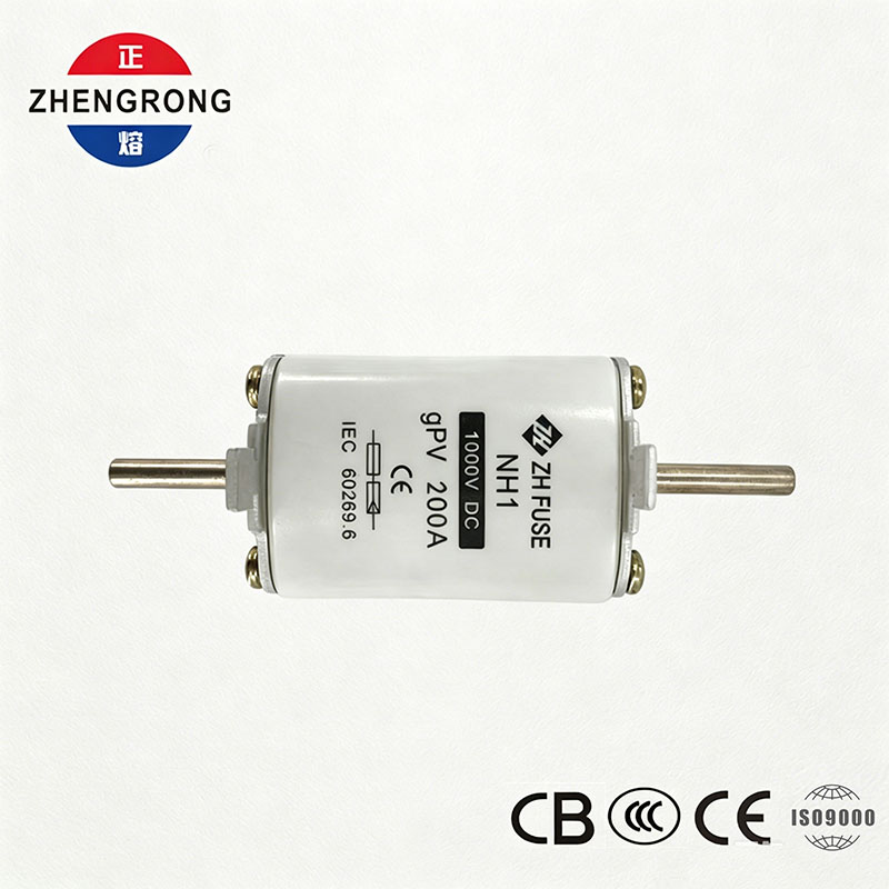 PV DC Fuse NH1 200A 1000V | CE နှင့် IEC 60269.6 သည် ဆိုလာ Arrays အတွက် အတည်ပြုထားသည်။