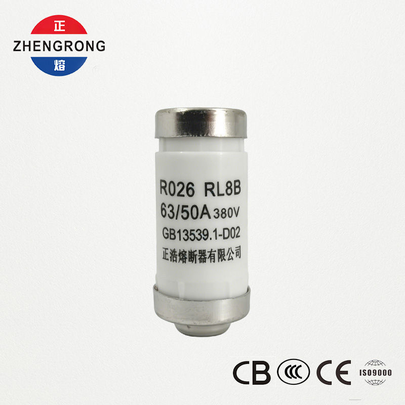 R026 RL8B 63A 380V D02 စက်မှု Fuse လင့်ခ်