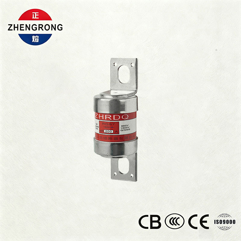 RGS11 100A 500V Bolt-On အမြန်သရုပ်ဆောင်သော Fuse