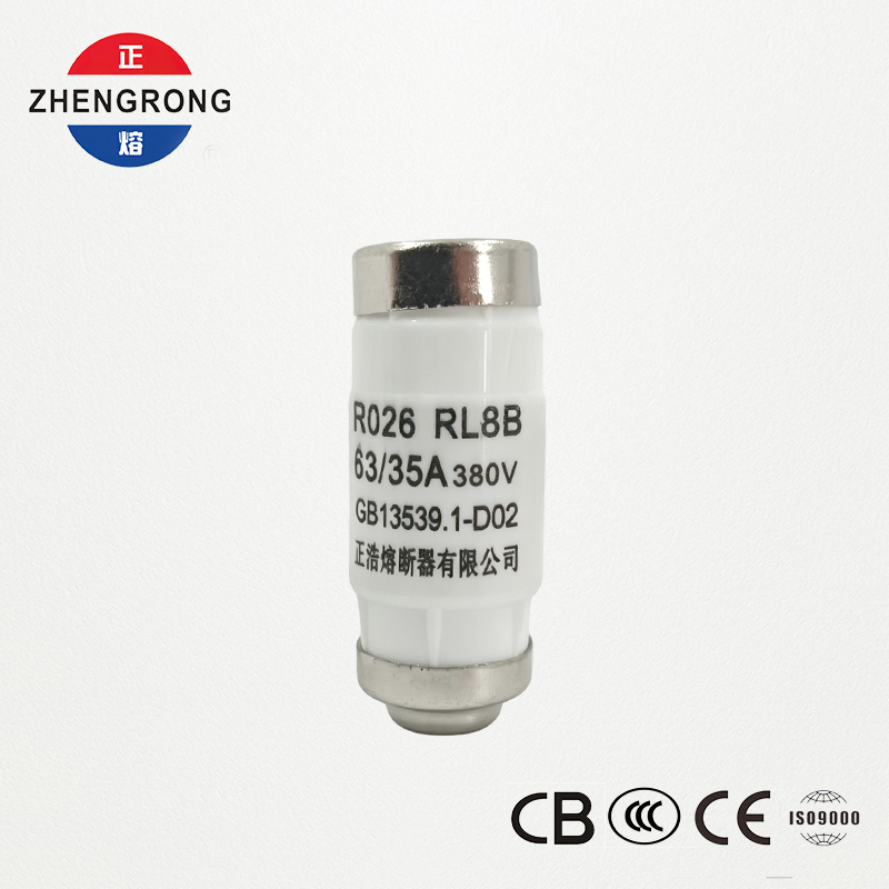 RL8B R026 35A 380V D02 Cylindrical Fuse