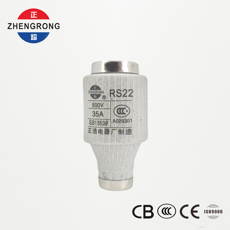 RS22 35A 500V Fast-Acting Screw-Type Fuse | တစ်ပိုင်းလျှပ်ကူးပစ္စည်းကာကွယ်ရေး