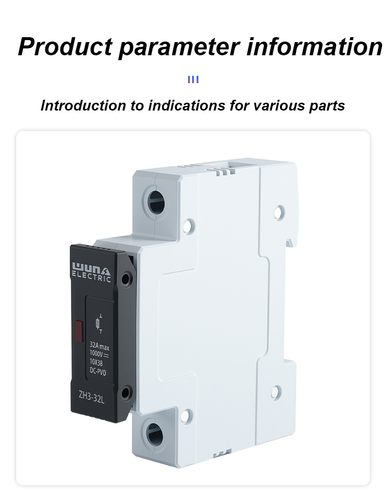 ZH32L DC 1000V Fuse Holder