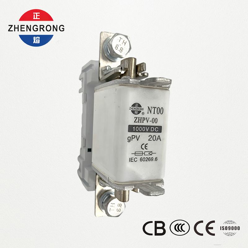 ZHPV-00 20A 1000V DC Photovoltaic Protection Fuse - CE လက်မှတ်ရ